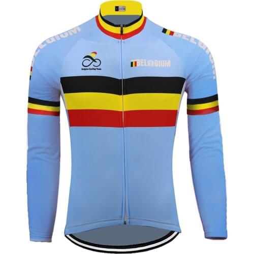 WINTER&THIN Cycling Jersey Breathable Long Sleeve Ropa Ciclismo Bicycle Clothes Sportswear Bike Cycling Clothing For Men