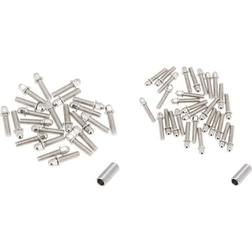 60Pcs 1.9 2.2 Wheel Rim Imperial M3 Screw Decoration For 1/10 RC Crawler Axial SCX10 90046 AXI03007 Wraith Traxxas,B&A
