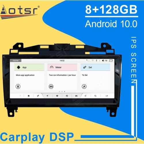 8+128G Android 10 Carplay 8-core CPU for Jaguar F-TYPE 2013 2014 2015 Car Radio tape recorder stereo Navigation Carplay Headunit