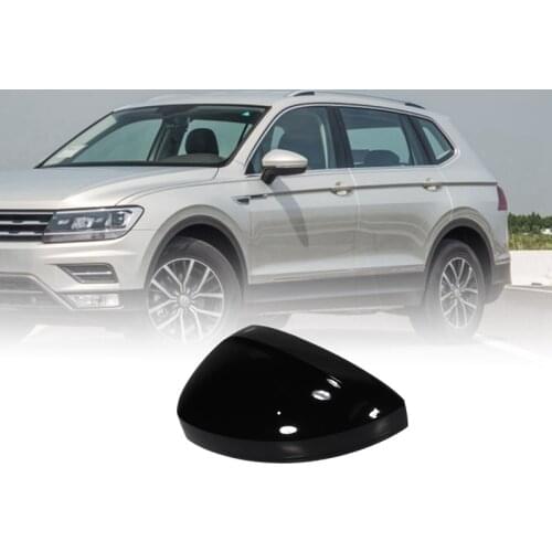 2Pcs Car Left and Right Rearview Mirror Housing Cover for Tiguan L 2017 2018