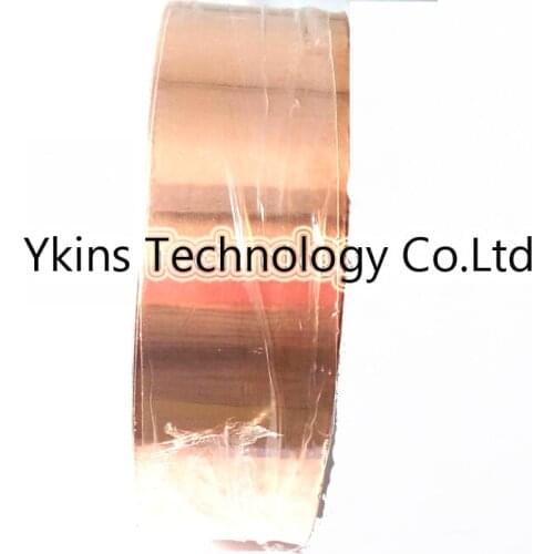 Free shipping high quality 30mm x 30M x 0.06mm Copper Foil Conductive Adhesive / Single Conductive COPPER FOIL TAPE