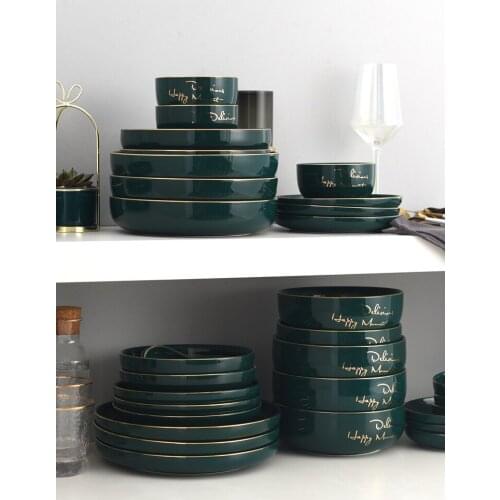 Home Kitchen Tableware Phnom Penh Rice Bowl Soup Bowl Dessert Plate Western Plate Dish Scoop