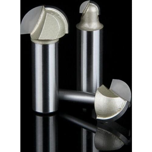 1/2"*3/4" Wood Drill Round Nose Bit CNC Engraving Router Bit End Milling Cutter Carving Tools For Woodworking