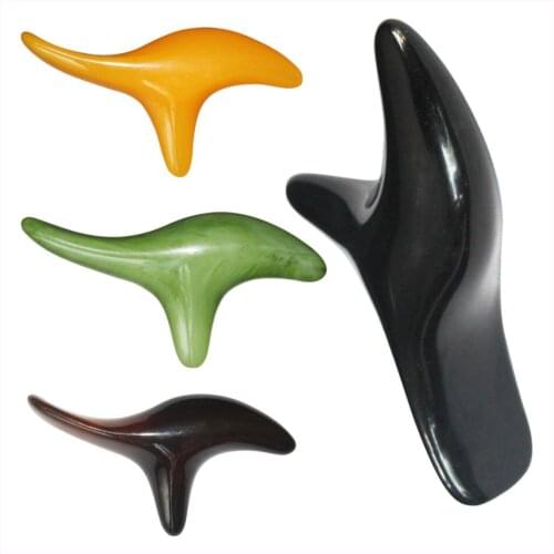 Body Relaxation Blood Circulation Natural Resin Massager Trigeminal Plantar Body Acupoint Massage Therapy Tool SPA Therapy