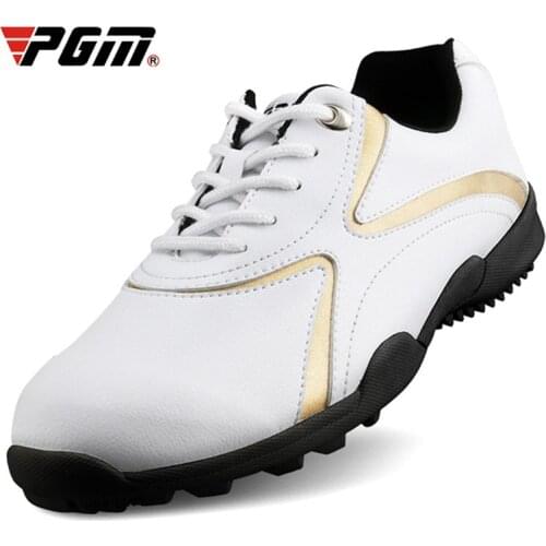 PGM Mens Anti-Skid Sports Shoes Breathable Wearable Golf Shoes Men Comfortable Ultralight Training Golf Sneakers Hot Sale