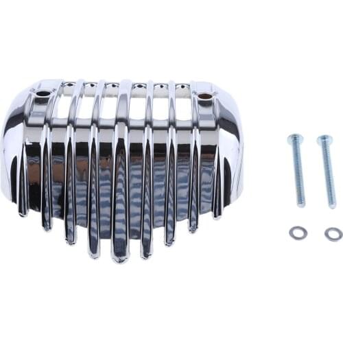 Rectifier Voltage Regulator Cover Silver For Softail 2001-2017 Models