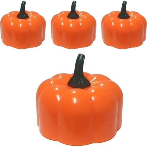 4PCS Halloween Pumpkin LED Night Lights Halloween Lantern Lamp DIY Home Decoration Halloween Decoration For Home Party Supplies