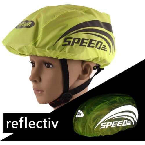 Waterproof Reflective Helmet Cover Outdoor Cycling Climbing Safety Night Reflective Hat Cover