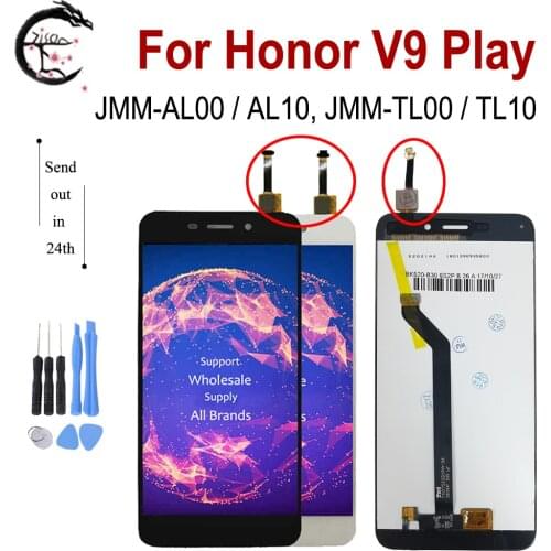 5.2" LCD For Huawei For Honor V9 Play LCD Display Screen Touch Digitizer Assembly V9play Display Replacement Phone Parts Tested