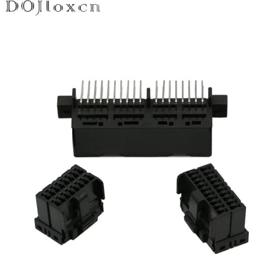 1/5/10/20/Sets (16+20)36-Hole Male Female Socket For Car Window Riser Assembly Plug Connector DJ7361-1.2-10AW/174146-2/174046-2