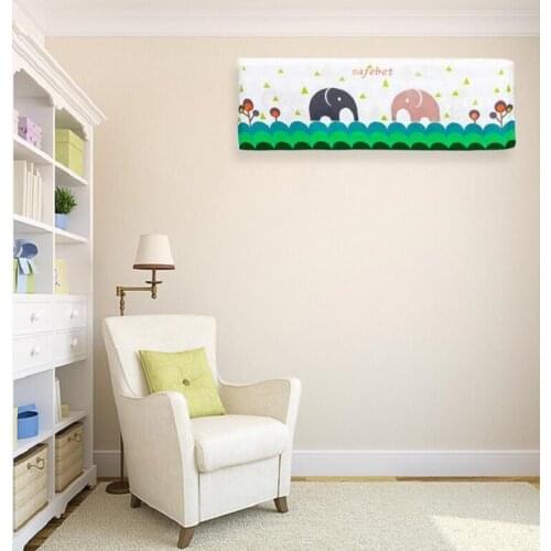 1 pcs Living Room Accessories Home Decor Printing Mouldproof Dampproof Dust Proof Covers Air Conditioning Cover