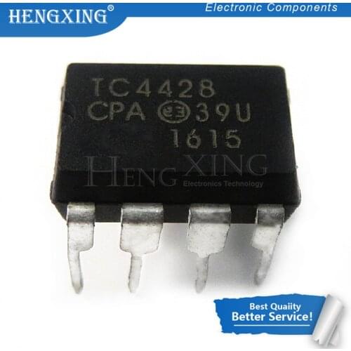 10pcs/lot TC4428CPA TC4428 TC4429CPA TC4429 DIP-8 In Stock