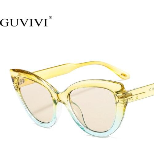 2020 Retro Cat Eye Sunglasses Women Brand Designer Sunglasses Vintage Classic Styles Clear Lens Eyeglasses Shades Men UV400