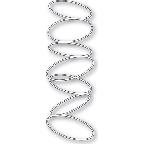 2021 AliliArts Metal Cutting Dies Ring stack diy Scrapbooking Photo Album Decorative Embossing PaperCard Crafts Die