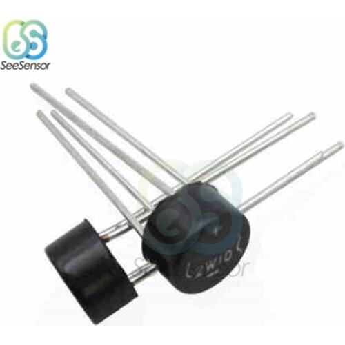 5Pcs/lot 2W10 2A 1000V Diode Bridge Rectifier Power Rectifier Diode Electronic Components