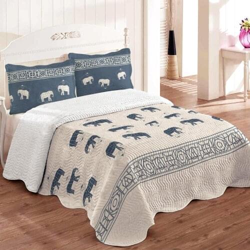 Belnido Çift Kişilik Kapitone Yatak Örtüsü