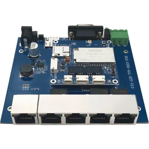 Free ship 4G to WiFi 4g to network cable HLK-GD01 4G router module development board/kits with EC25 series inplug 3G/4g card