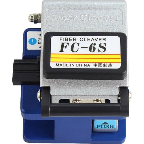 FC 6S Fiber Cleaver Optic Connector Cleaver for FTTX FTTH Metal material Free Shipping