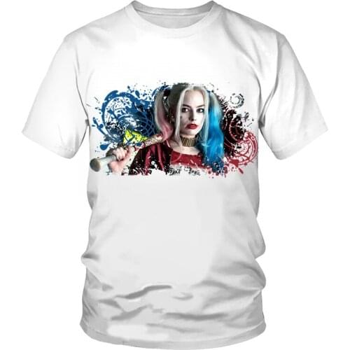 Summer new men and women couple T-shirt short-sleeved 3DT shirt printing shirt casual hip-hop fashion printing T-shirt top