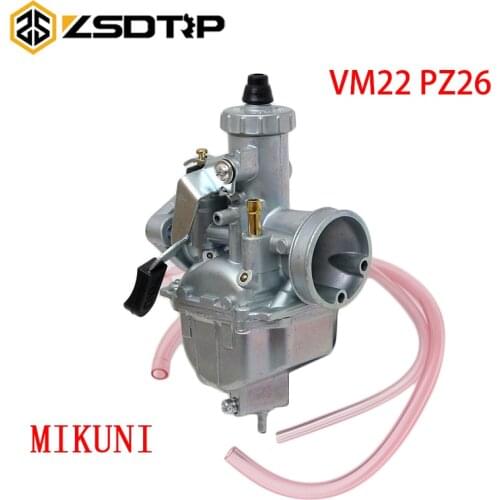ZSDTRP 26mm Carburetor VM22 Carb For Lifan YX SSR CRF50 CRF70 140 125 110 cc Engine Mikuni Pit Dirt Bike ATV