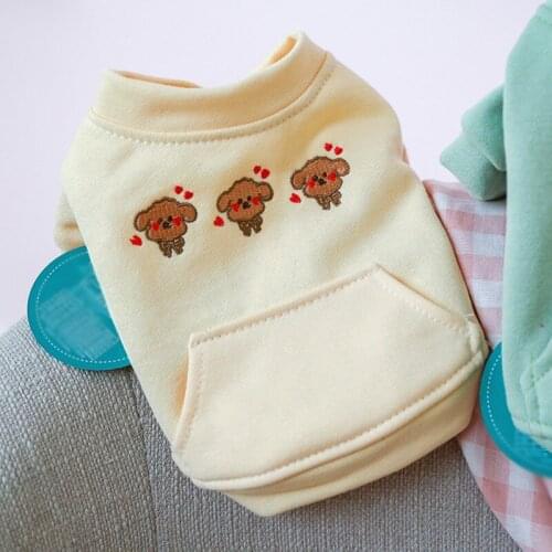 Pet Dog Costume Puppy Cat Pullover Animal Printed Pet Clothes for Chihuahua Shih Tzu Sweatshirt Pets Clothing Outfit