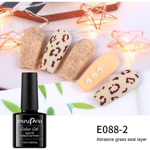 Fur Gel Nail Polish Top Base Coat Needed Matte Glue Seal Layer Frosted Velvet Fur Glossy No-wash Seal Coat Function Glue TSLM1