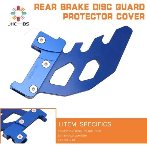 Motorcycle CNC Rear Brake Disc Guard Protector Cover For Husqvarna FC FX TC TX 125 250 300 350 450 2018 2019 2020