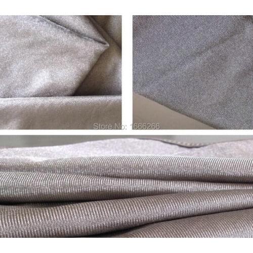 Soft fabric 100%silver fiber coated radiation protection for pillowslip