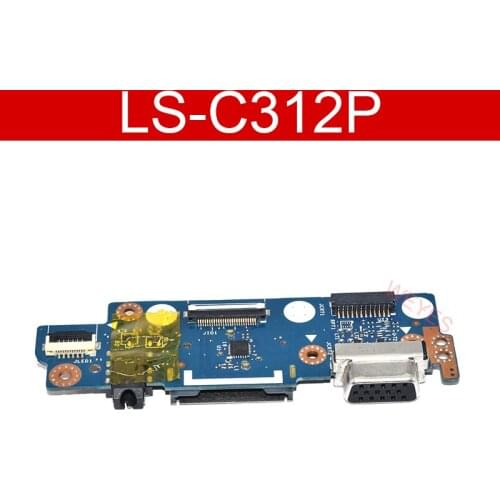 Genuine original for Lenovo E31 E31-70 VGA Audio Jack Board AIVE3 LS-C312P
