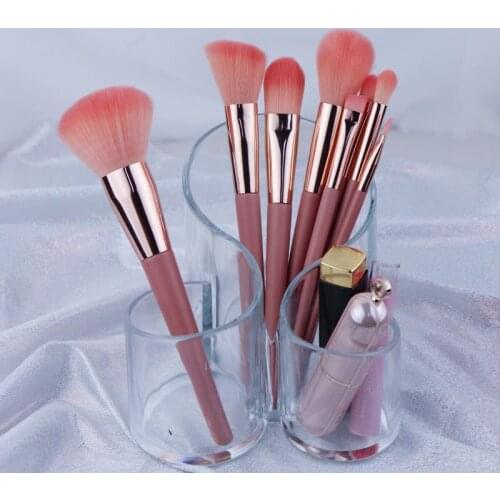 Transparent Acrylic Makeup Brush Storage Box Lipstick Make Up Tools Pen Holder Rack Desktop Storage Box
