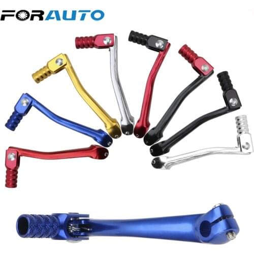 Motorcycle CNC Aluminum Folding Gear Shift Lever Fit Kayo Apollo Bosuer 110/125/140/150/160/250cc Dirt Bike Pit Bikes Gear Lever