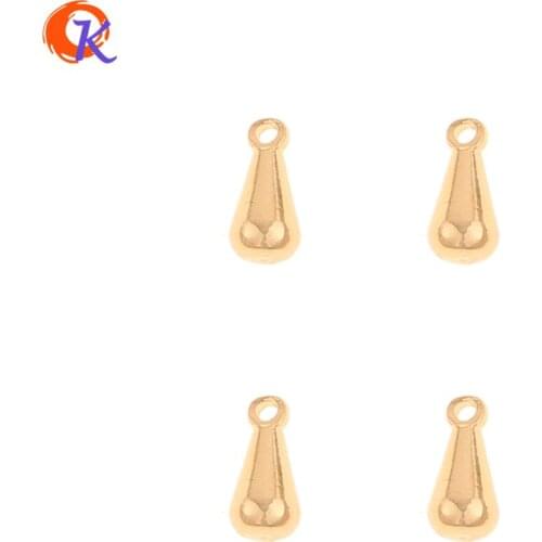 Cordial Design 100Pcs 4*8MM Jewelry Accessories/Hand Made/Drop Shape/Genuine Gold Plating/DIY Making/Jewelry Findings Component