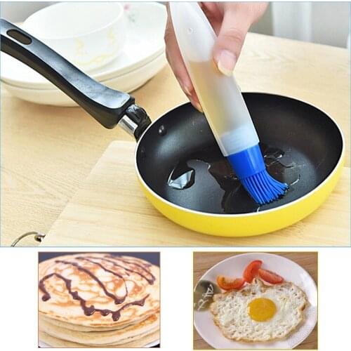 BBQ Oil Brush Silicone Spice Tool Basting Colorful Butter Baking Liquid Cake Bread Pastry Brush Kitchen Tools Heat Resistance
