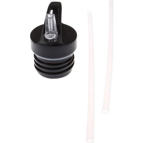 Water Drinking Straws With Lid For Hydro Flask Straw Flip Lids Cap 18 32 40 64oz Wide Mouth Water Bottle With Straw
