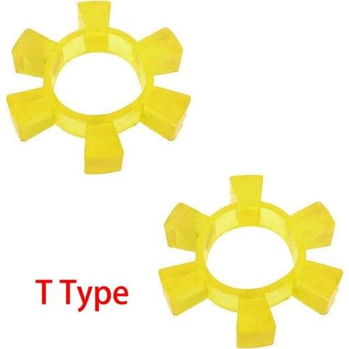 T135 T140 T145 T150 135mm 140mm 145mm 150mm OD Polyurethane PU Elastic Gasket Flexible Spider Jaw Coupling Buffer Coupler Damper