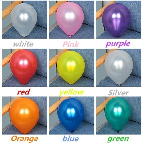 100PCS 10inch latex helium balloons happy birthday wedding decoration balloons baby shower decoration balloons