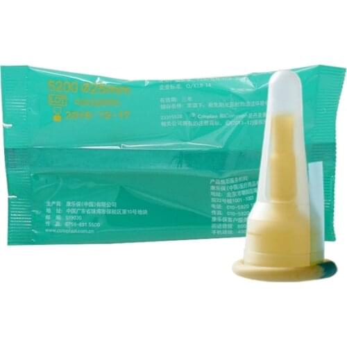 30 pcs 5200 Conveen urinary sleeve for Male Incontinence urine collector condom 25mm/30mm