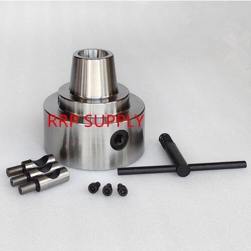 3911-125-D4 5C collet fixture with D1-4 connecting way, High Precision type, using 5C collet, 5C collet chuck