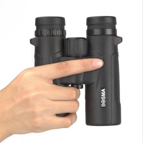 Bosma 10x42 Binoculars Bak4 HD Low-light Night Vision Waterproof Travel Bird Mirror for Camping Hunting Outdoor