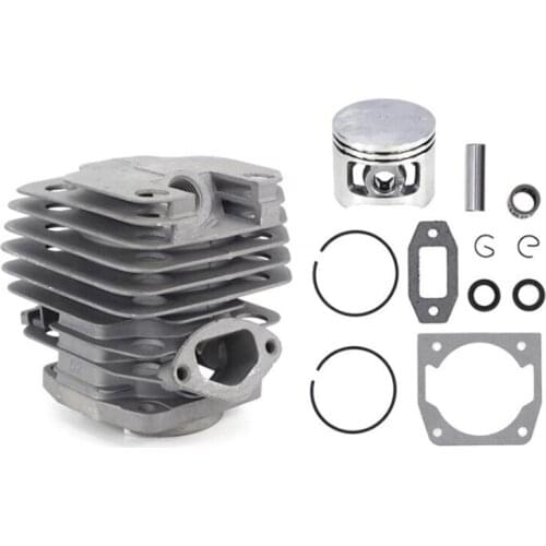 1 Set Diameter 45mm Chainsaw Cylinder and Piston Set Fit 52 52Cc Chainsaw Spare Parts for Gasoline/Oil Chainsaw Spares