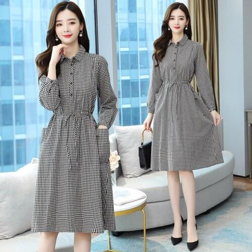 Модные платья в клетку Eleger China At AliExpress