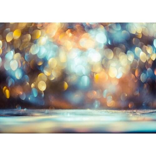 Glorious Flare Bokeh Photographic Background Customized Backdrops for Children Prom Party Baby Shower Photoshoot Photo Studio