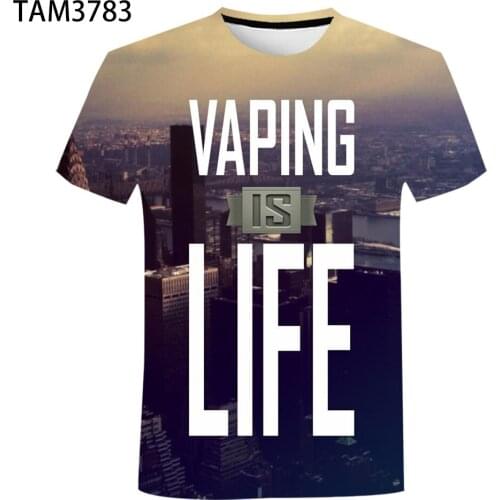 2021 New Creative Youth Non Mainstream 3D T-Shirt Mens Summer Fashion Round Neck Short Sleeve Street Fashion Top