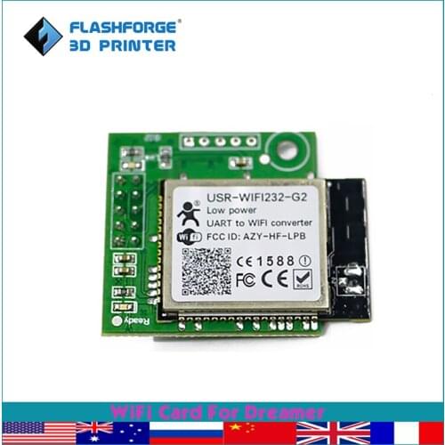 Flashforge WiFi Card For Dreamer 3D Printer Parts PCBA Wifi Board Replacement Impresora 3d Accessories