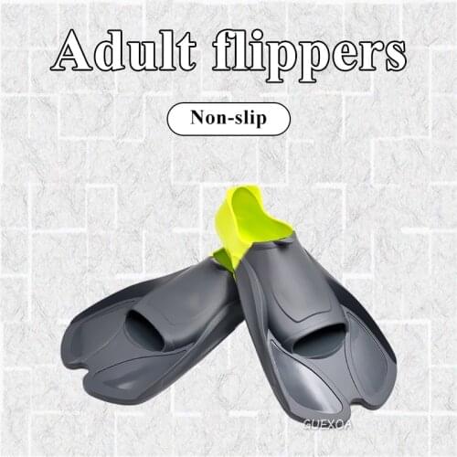 Diving training fins/professional training fins/snorkeling paddling fins/diving training fins/portable silicone fins