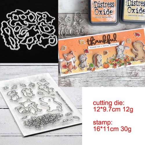 Christmas tree animals Party Metal Cutting Dies and Stamps Stencil for DIY Scrapbooking photo album Embossing DIY Paper Card