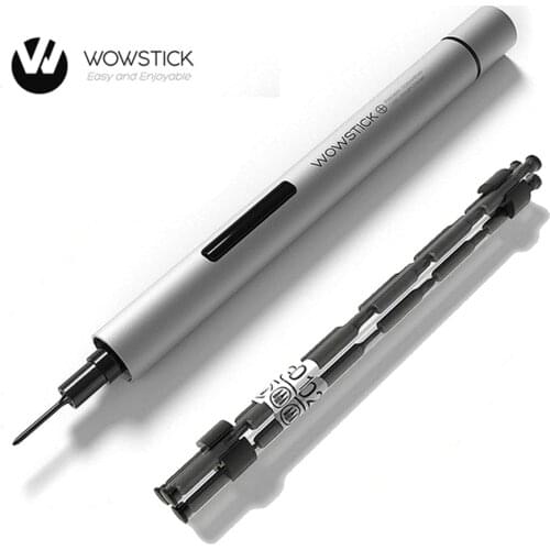 Xiaomi Mijia Wowstick Electric Cordless Screwdriver Kit 1p+ Power Screwdriver Multi-Positional Precision Equipment Repair Tools
