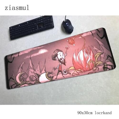 Dont starve mouse pad gamer Christmas gifts 90x30cm notbook mouse mat gaming mousepad Adorable pad mouse PC desk padmouse mats