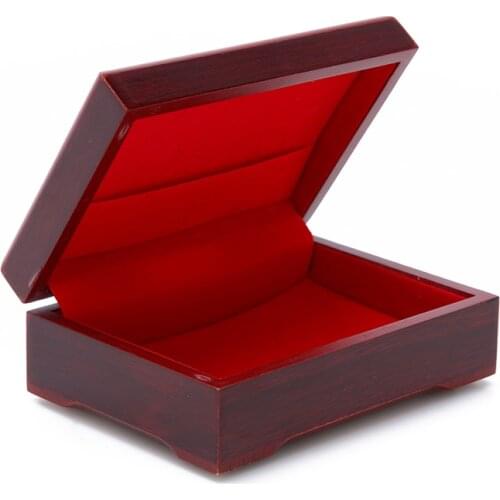 New Arrival wooden box playing cards container storage case packing poker bridge box