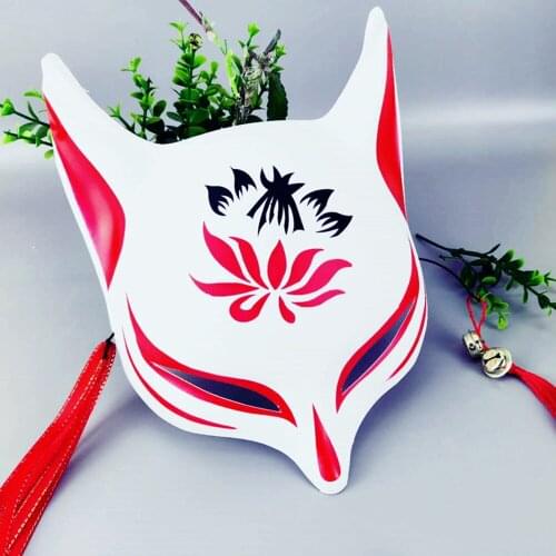New Popular Spirit Fox Mask Lovers Dating Christmas Halloween Cospaly Masquerade The Mask Masque Spoof Fun Performance Face Mask